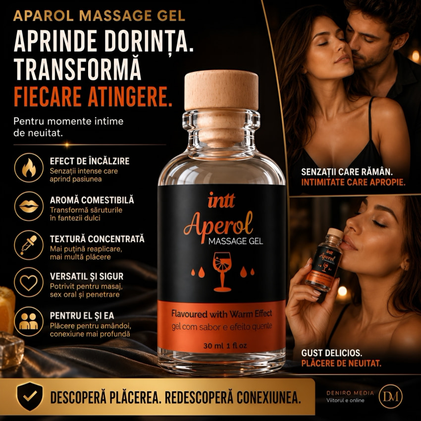 Gel Frecție Cu Efect Încălzire Aperol 30ml