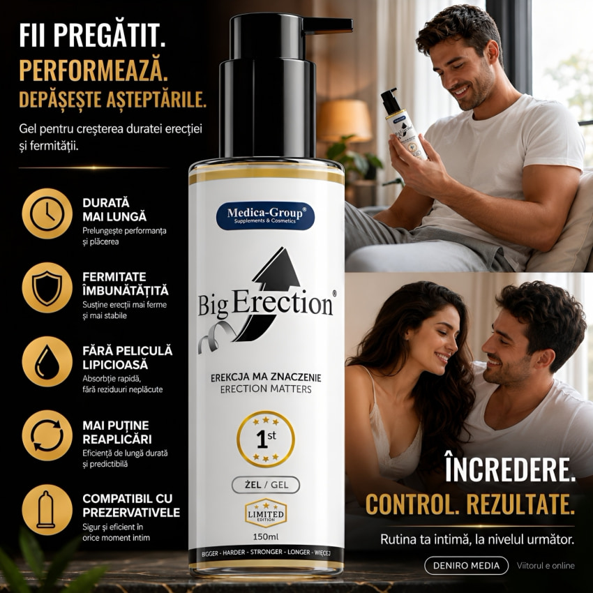Gel Pentru Erecție Și Control Al Emisiei spermei Medica-Group 150ml