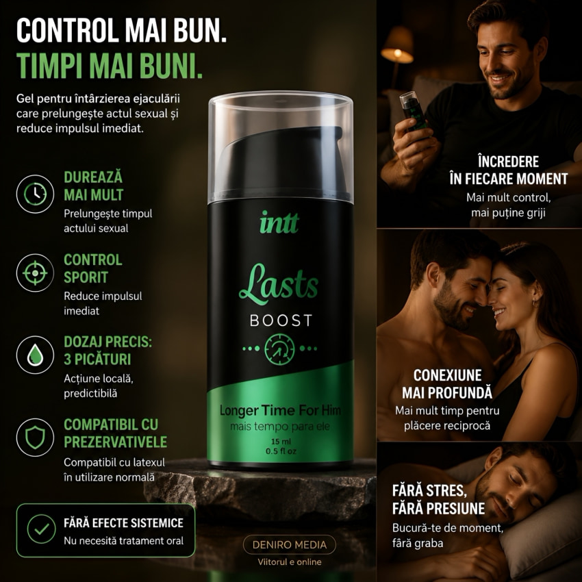 Gel Pentru Întârzierea Ejaculării 15 ml