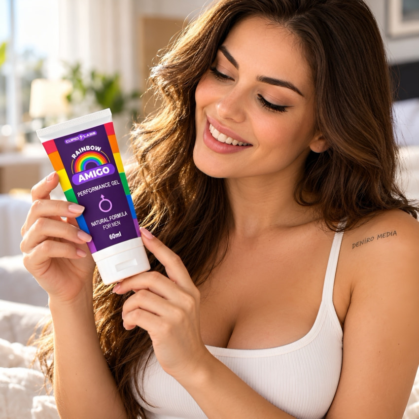 Gel Rainbow Amigo pentru Erecție Bărbați 60 ml
