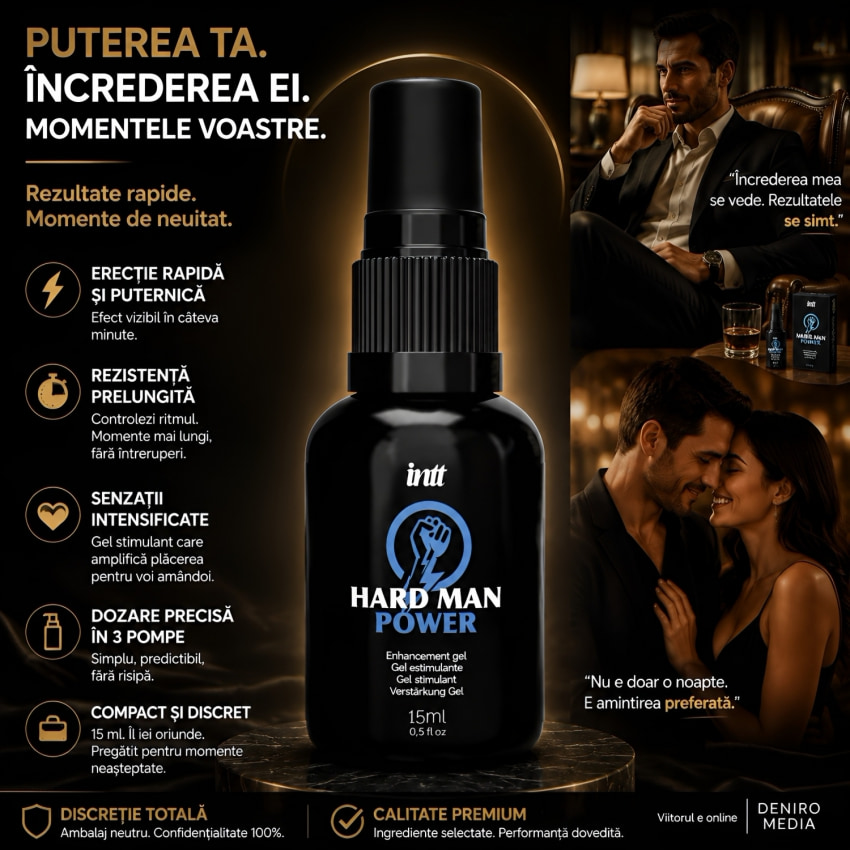 Gel Stârnire Erecție Hard ManPower 15ml