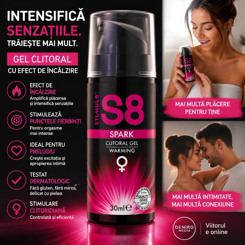 Gel Excitant S8 Spark Clitoral 30 ml
