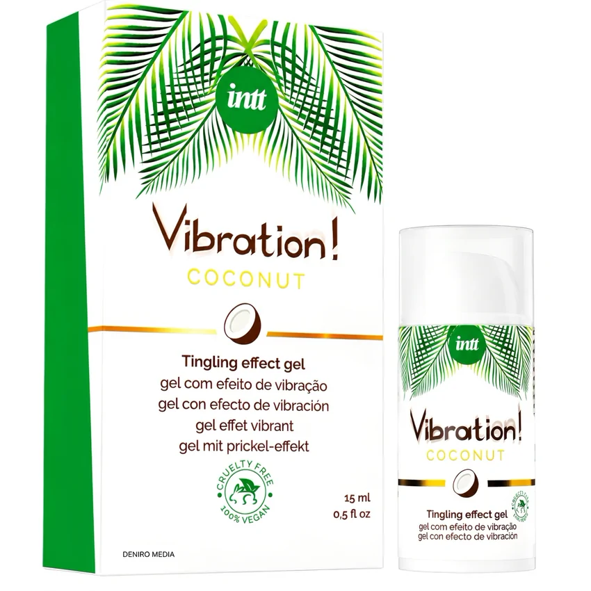 Gel Vegan Vibration Coconut Intt 15 ml Efect Pulsatoriu