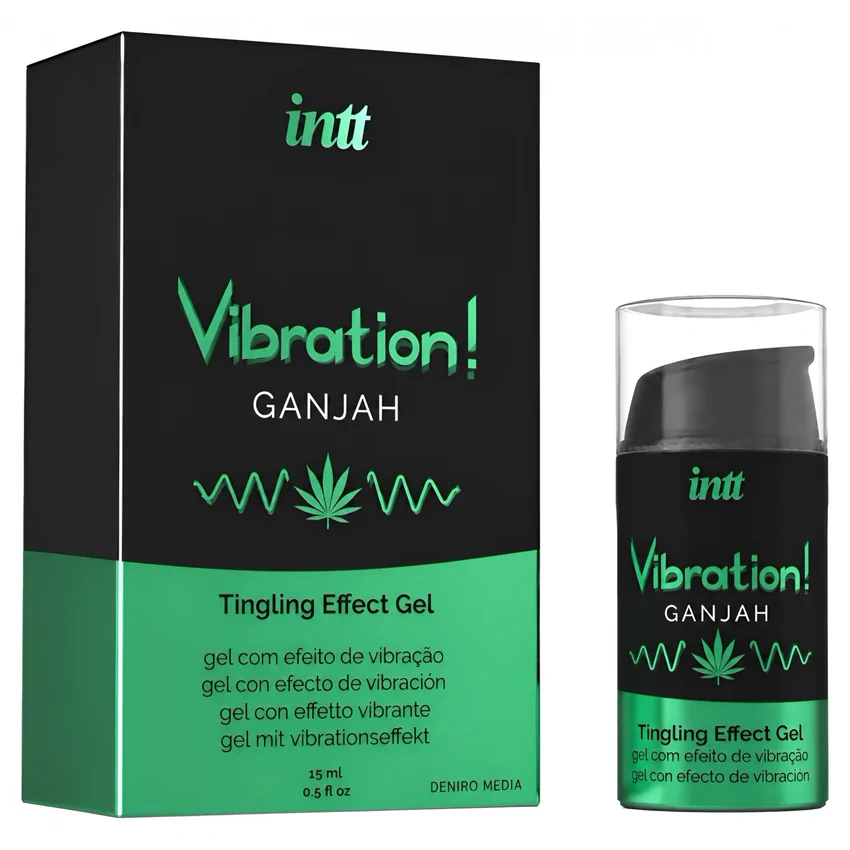 Gel Vibration Ganjah Airless Bottle 15ml