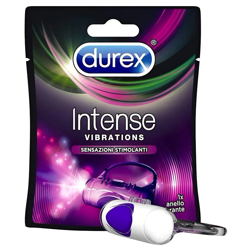 Inel Penis Durex Vibrating Alb