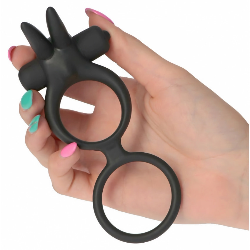 Inel Penis Timeless Dual Negru