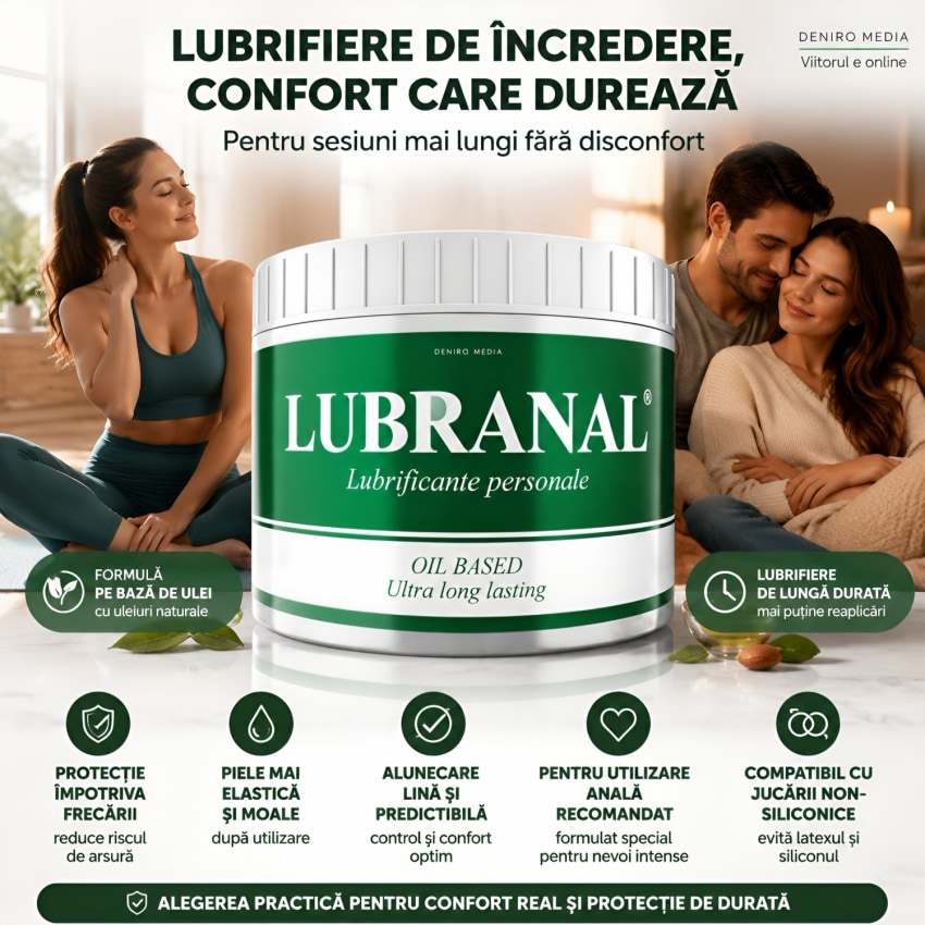 IntimateLine Lubranal Unguent Lubrifiantă Pe Ulei 150 ml