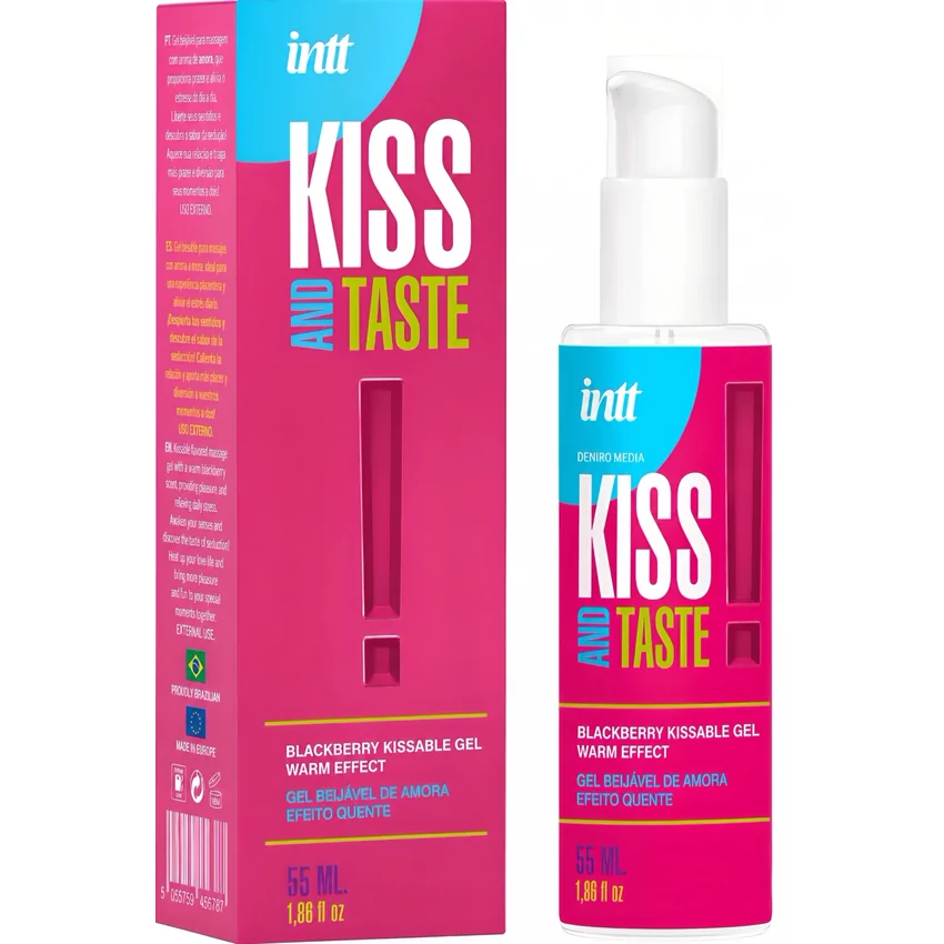 Intt Kissable Gel Mure – Efect încălzitor 55 ml