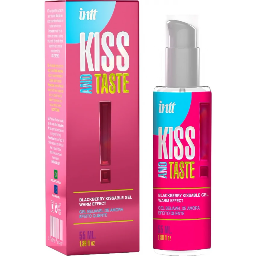 Intt Kissable Gel Mure – Efect încălzitor 55 ml