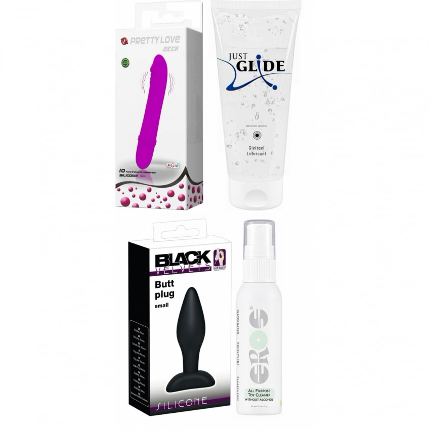 Kit Aventură Intensă: Plug, Lubrifiant și Vibrații