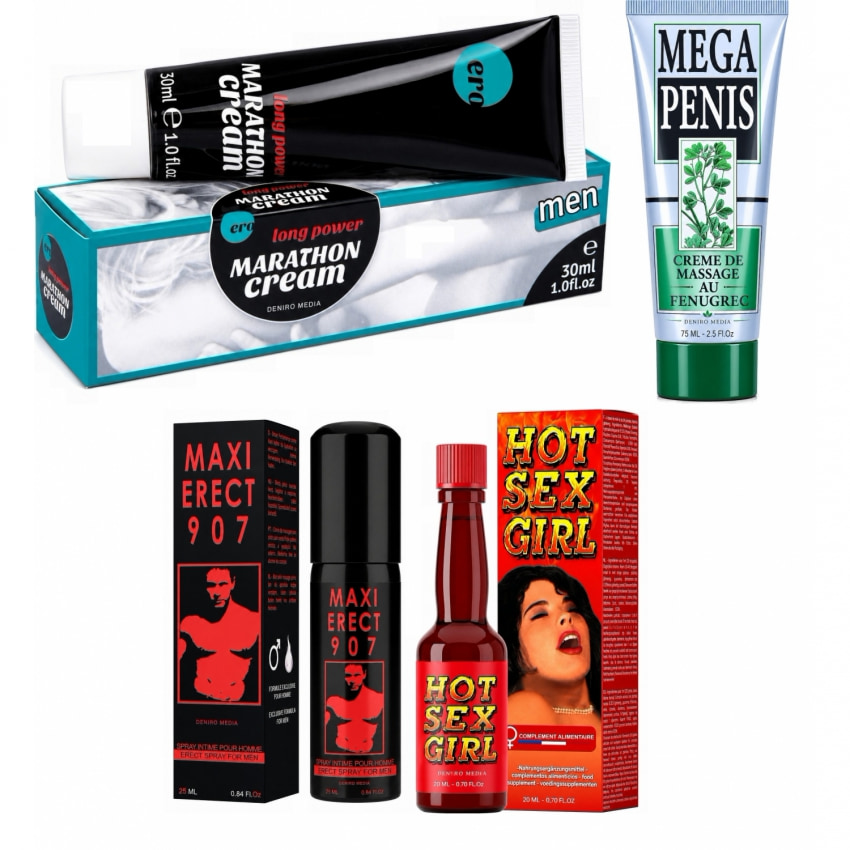 Kit Extaz și Maraton – Pachet pentru Pasiune Intensă