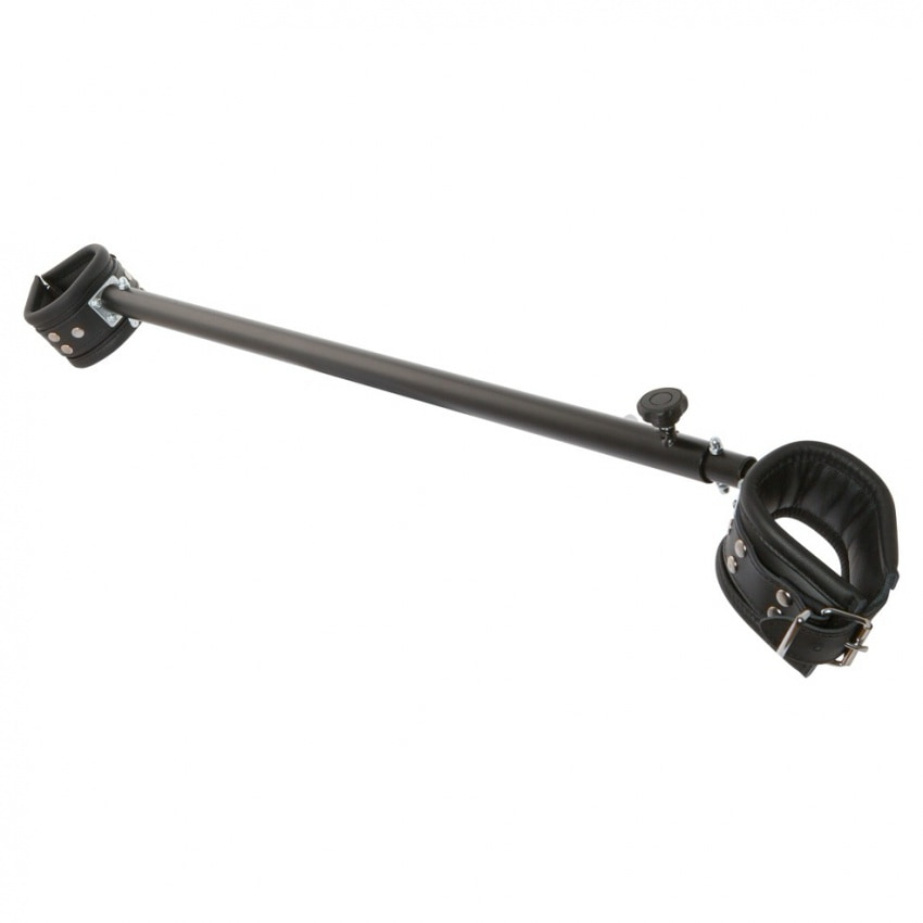 Leather Spreader Bar Zado Negru