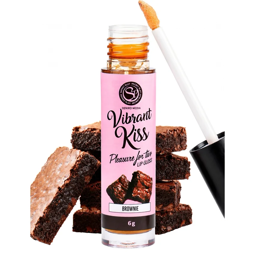 Lip Gloss Vibrant Kiss Brownie 6g
