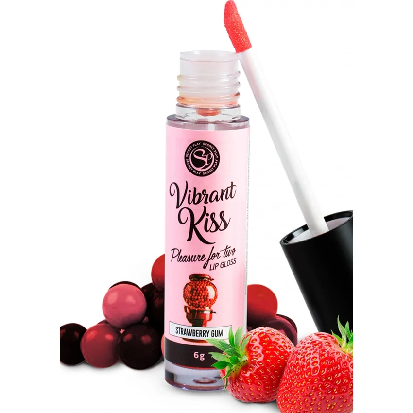 Lip Gloss Vibrant Kiss Căpșuni 6g