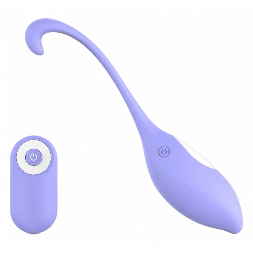 Oul Vibrator Lonely Moments Telecomandă Reîncărcabil Mov