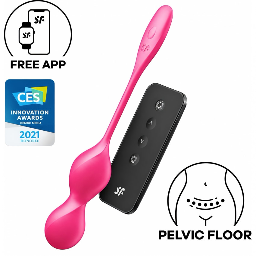 Love Birds 2 – Trainer Kegel Connect cu 12 Programe Roz