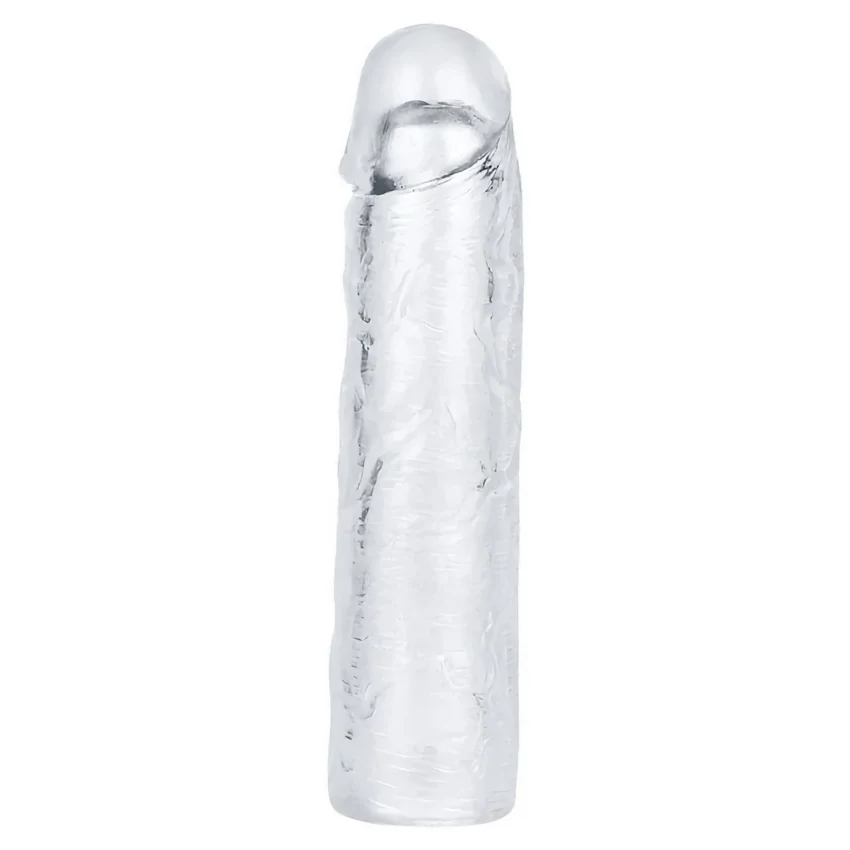 Lovetoy Shameless Clear: Manșon Elastic +5 cm Transparent
