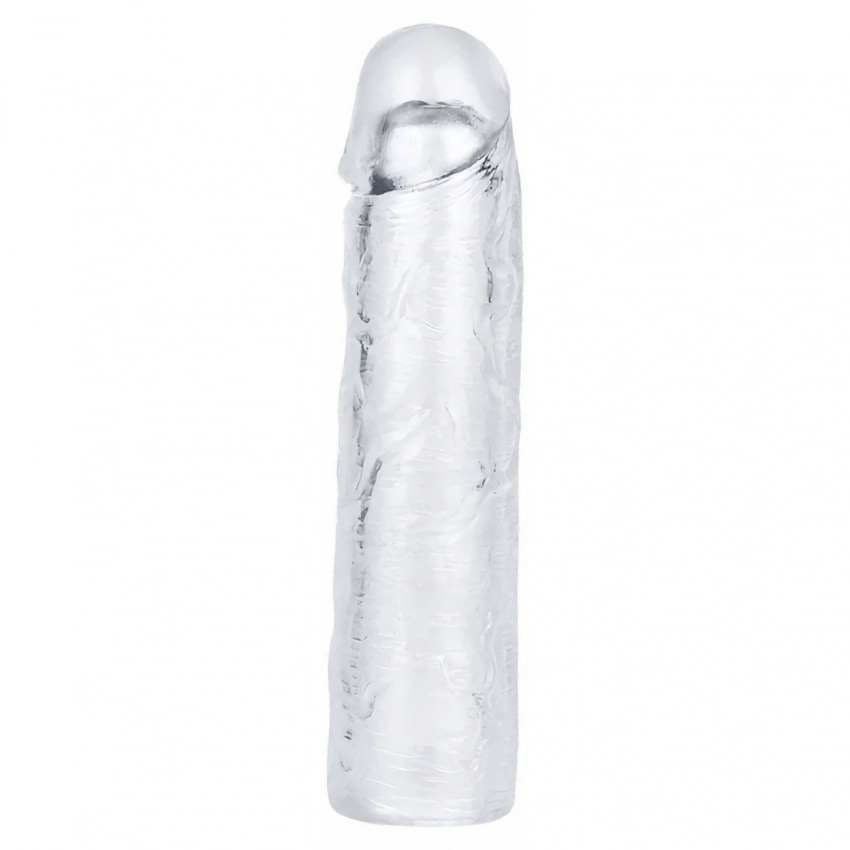 Lovetoy Shameless Clear: Manșon Elastic +5 cm Transparent