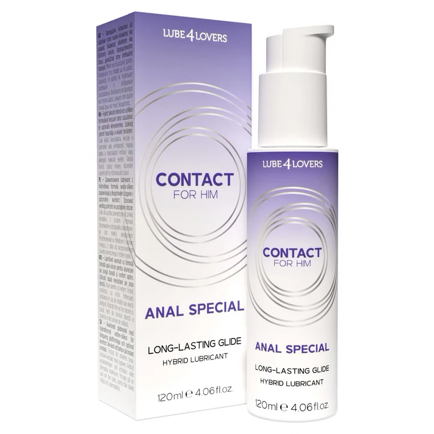 Lubrifiant Anal Hibrid 120 ml Alunecare Lungă