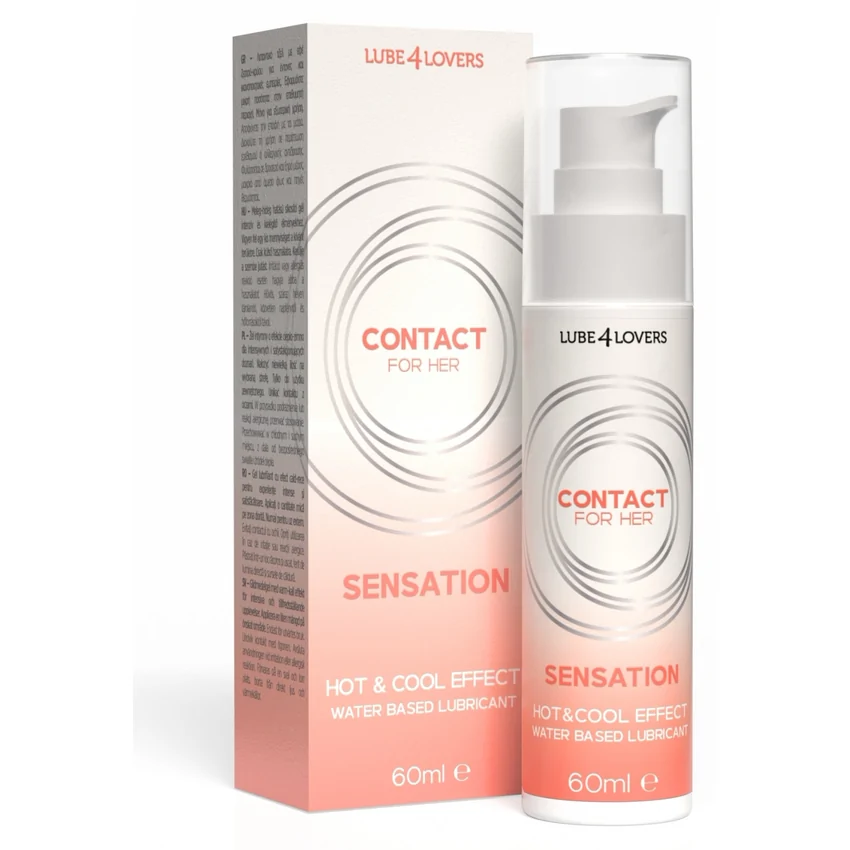 Lube4lovers Sensation — Lubrifiant Cald-rece 60 ml