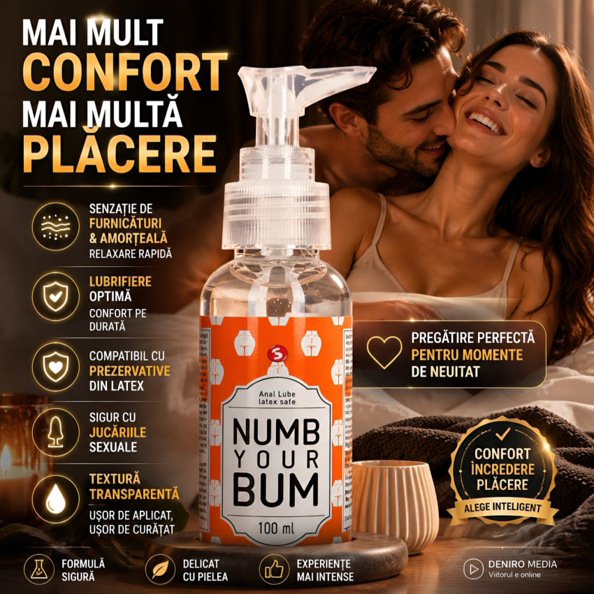Lubrifiant Anal Cu Efect De Amorțire 100ml