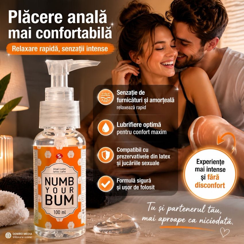 Lubrifiant Anal Cu Consecință De Amorțire 100ml