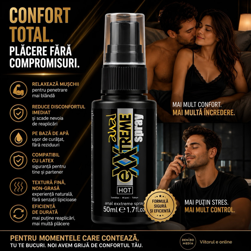 Lubrifiant Anal Exxtreme Spray 50ml