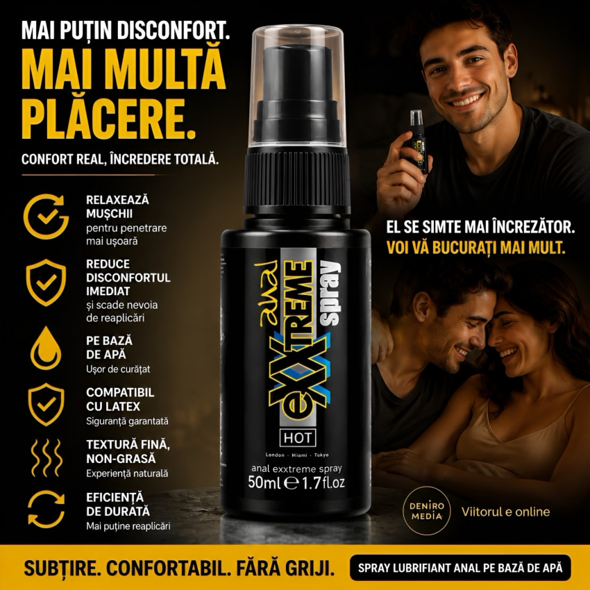 Lubrifiant Anal Exxtreme Atomizator 50ml