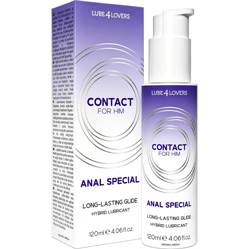 Lubrifiant Anal Hibrid 120 ml Alunecare Lungă