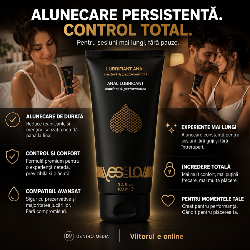 Lubrifiant Anal YESforLOV Confort Reușită 100ml