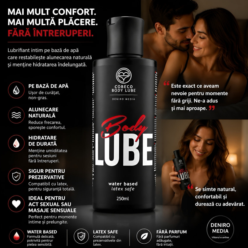 Lubrifiant Cobeco WB Body Lube 250ml