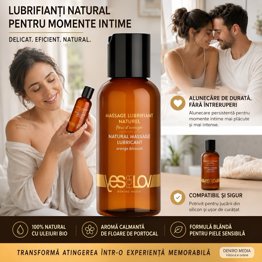 Lubrifiant De Frecție YESforLOV Organic  100ml