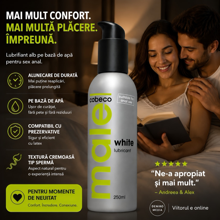 Lubrifiant Male White Cobeco 250ml