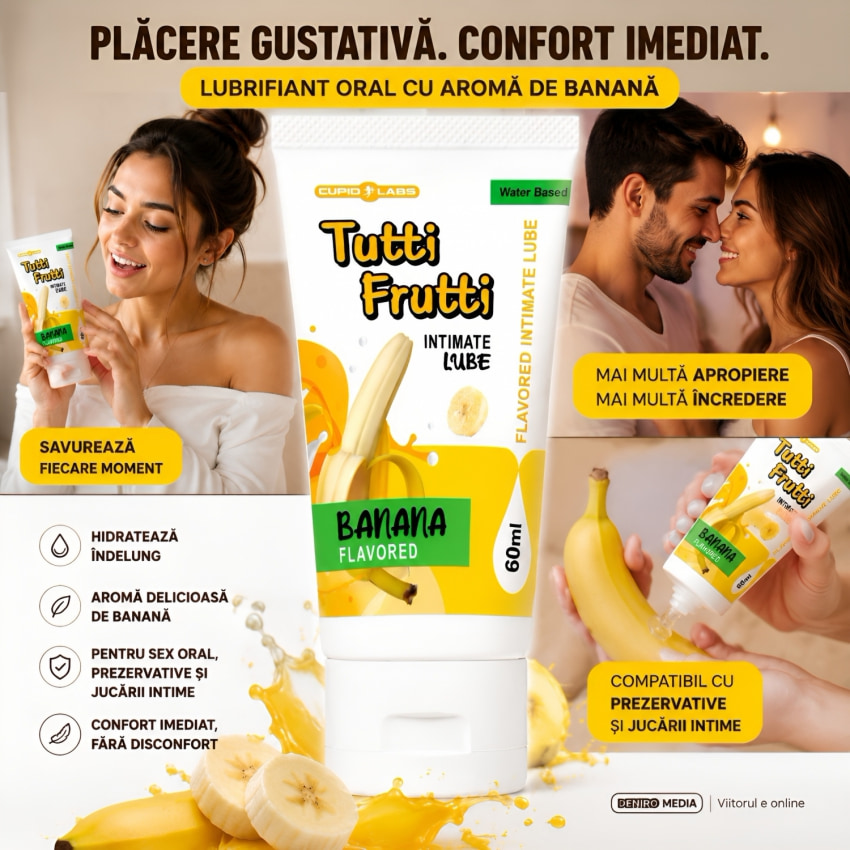 Lubrifiant Oral Banană 60ml
