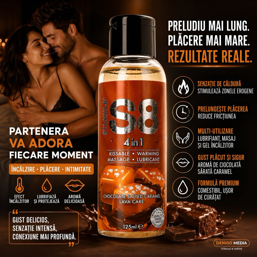 Lubrifiant S8 4-in-1 Dessert Chocolate 125ml