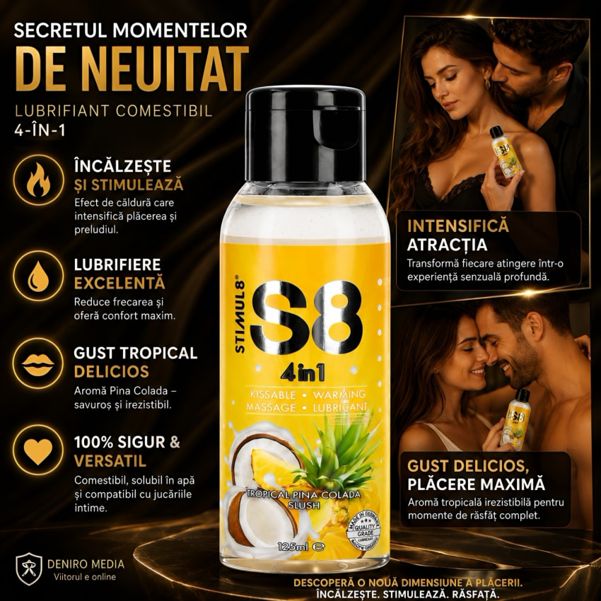 Lubrifiant S8 4-in-1 Dessert Tropical 125ml