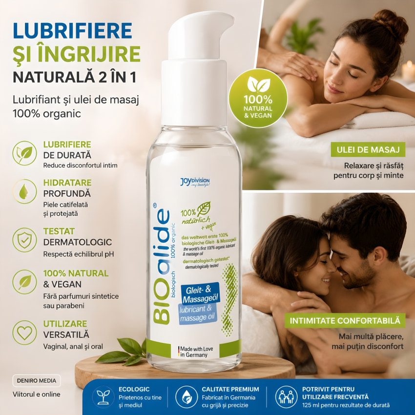 Lubrifiant Și Ulei De Frecție BIOglide 125ml
