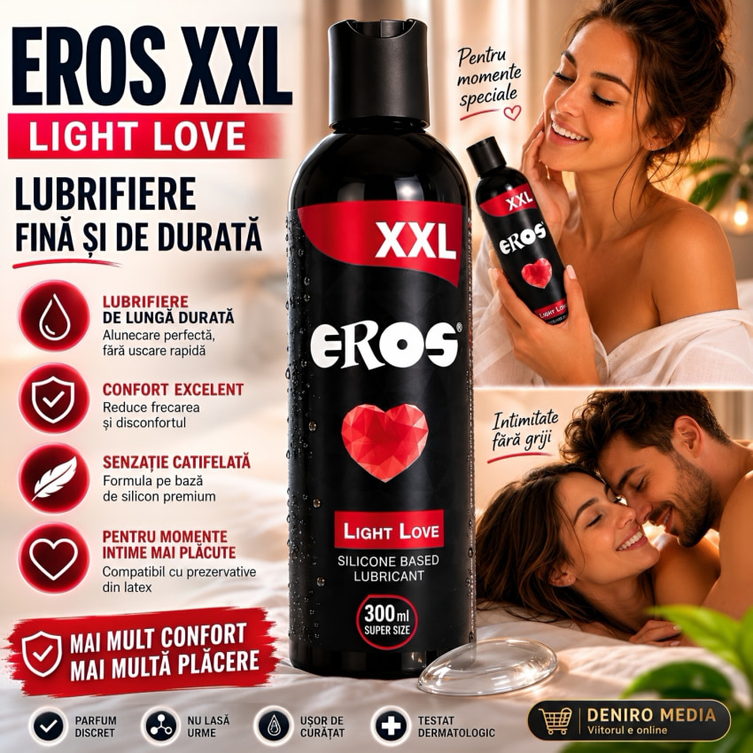 Lubrifiant Siliconic Eros XXL Light Love 300ml