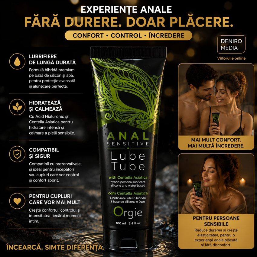 Lubrifiant Tube Anal Sensitive 100ml