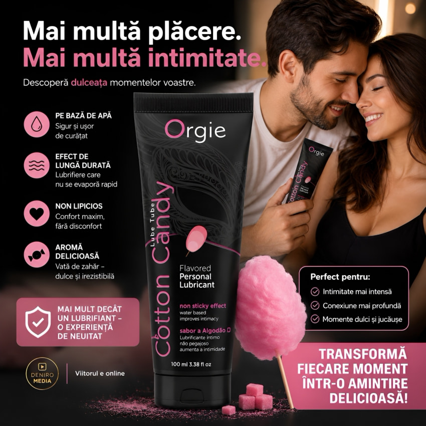 Lubrifiant Tube Cotton Candy 100 ml