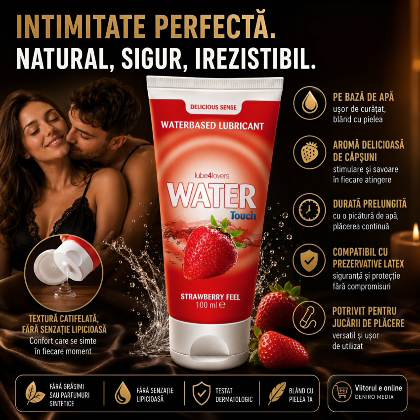 Lubrifiant Water Touch Căpșuni 100ml