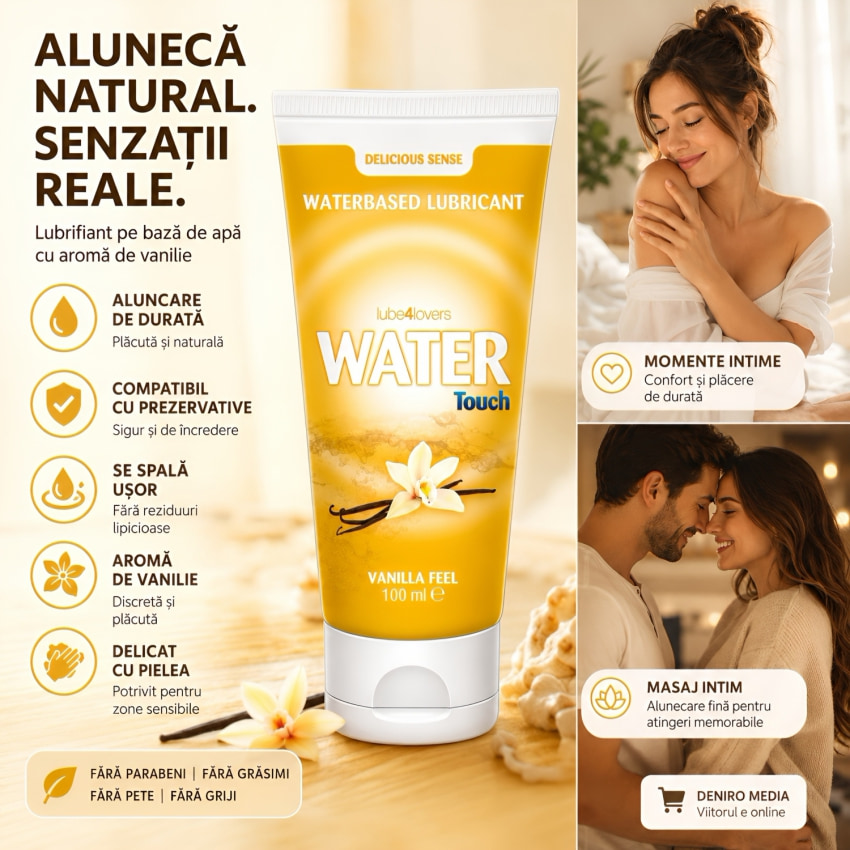 Lubrifiant Water Touch Vanilla 100ml