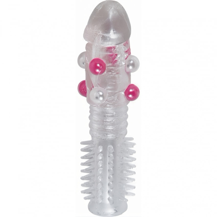 Manșon Elementul Surpriză din Silicon Elastic Transparent