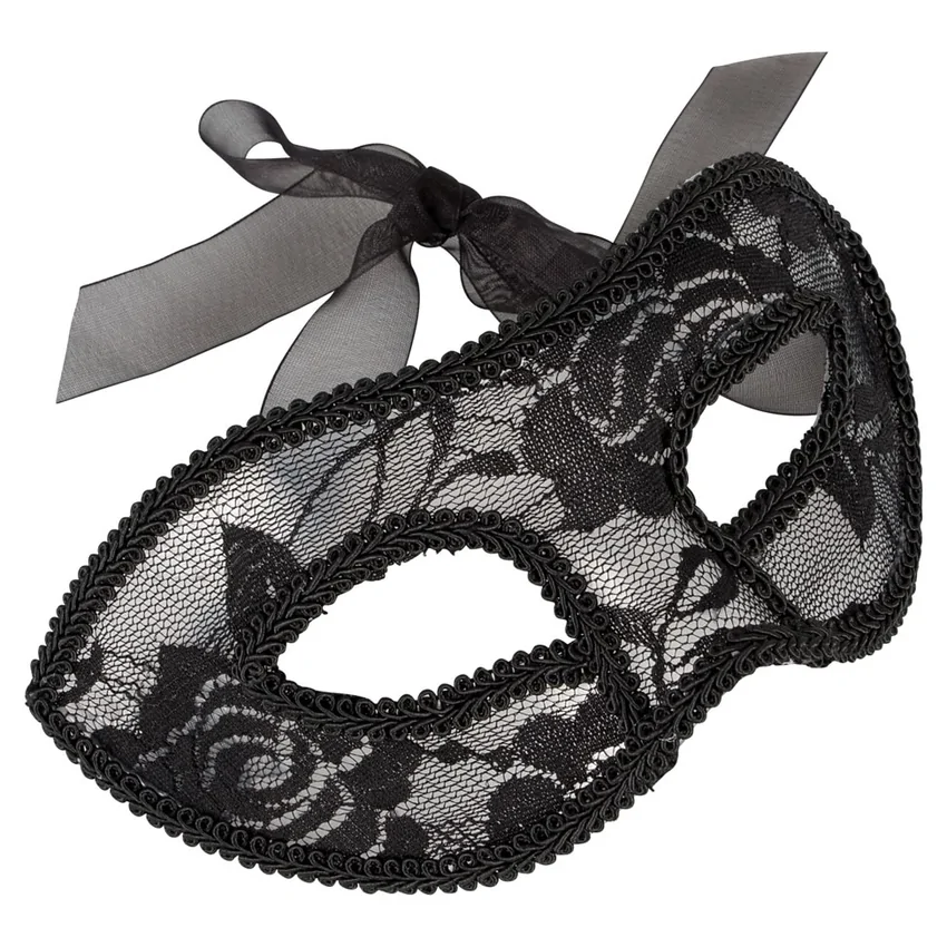 Mască Elegantă Cottelli Collection Negru