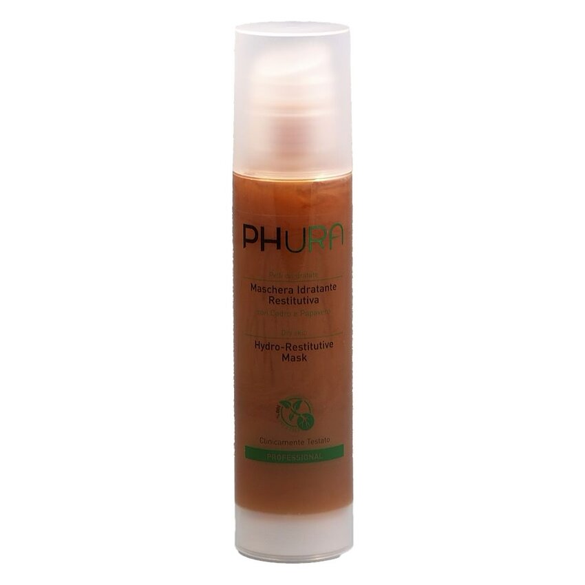 Mască Hidro Restitutivă Ten Uscat Cu Cedru Și Mac Phura 200ml