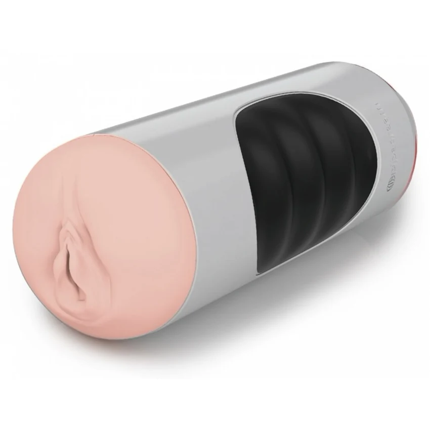 Masturbator Realist Mega Grip cu Vibrații