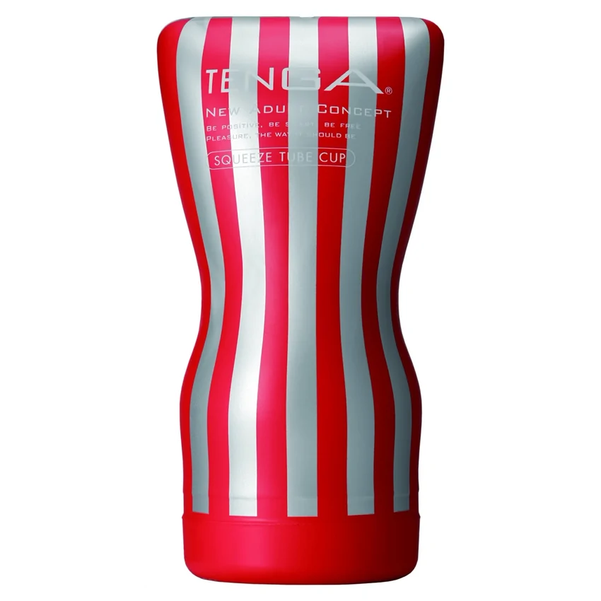 Masturbator Tenga Squeeze Tube Cup Medium Alb