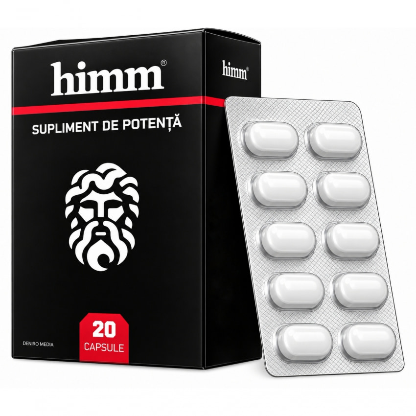 Capsule MaxRo Himm pentru Erecție și Rezistență 20 Bucăți