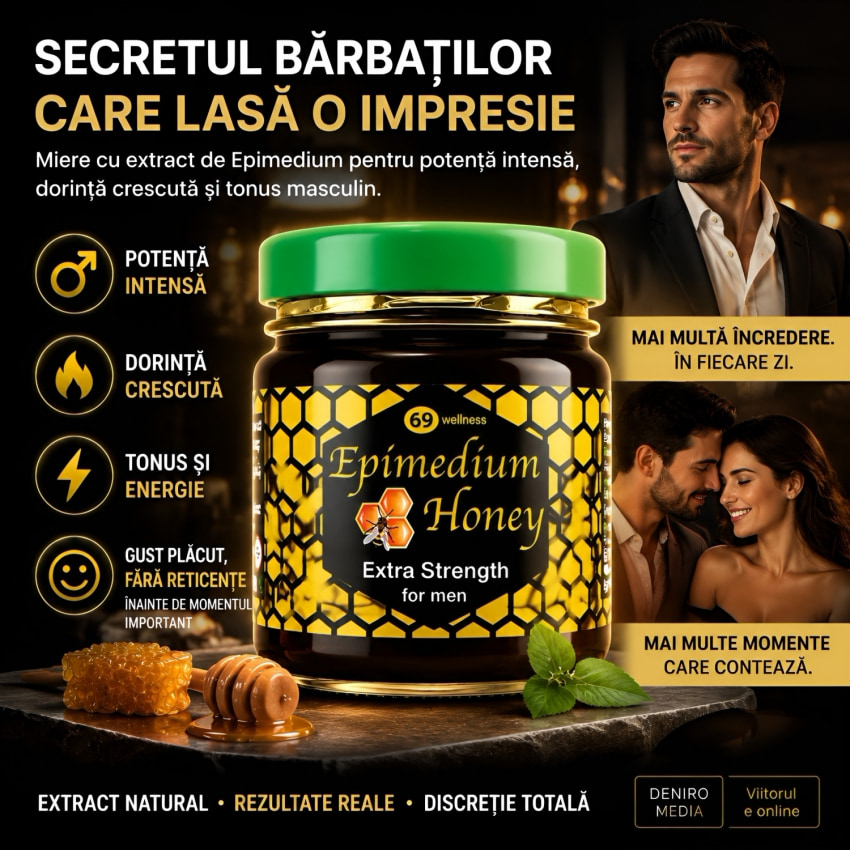 Miere Epimedium Pentru Bărbați Energie Intensă 40g