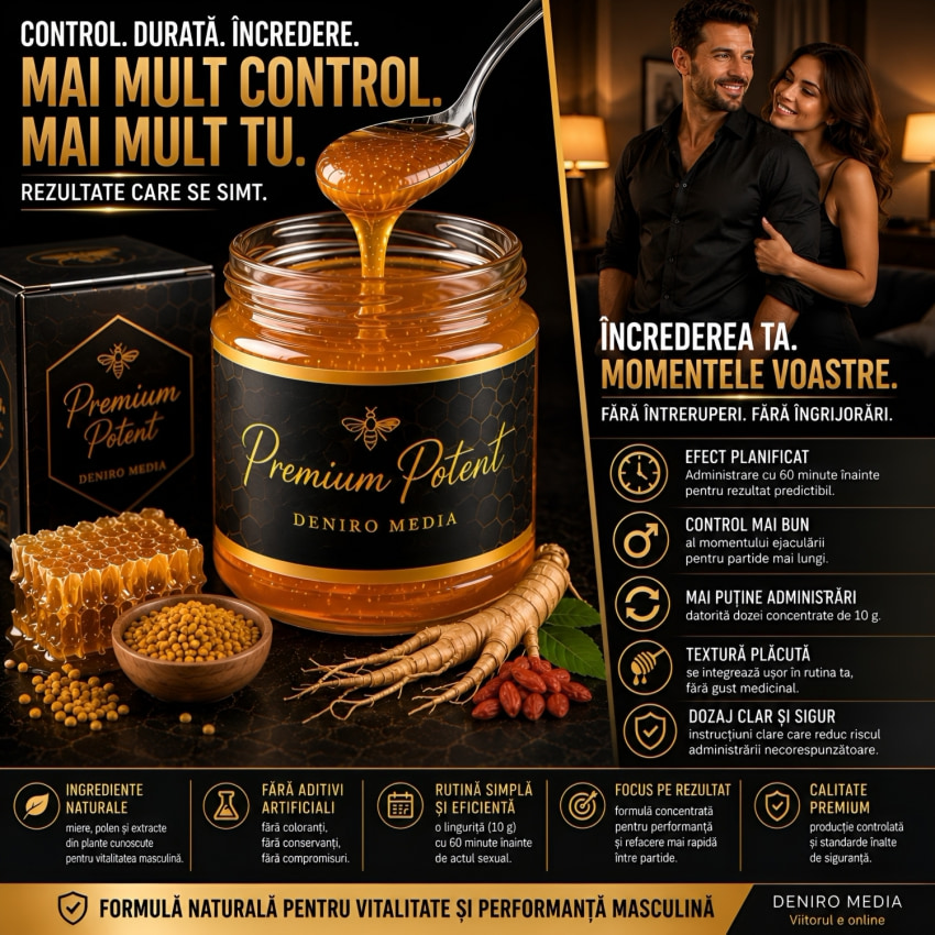 Miere Premium Potent Pentru Sculare și Întârziere 100g